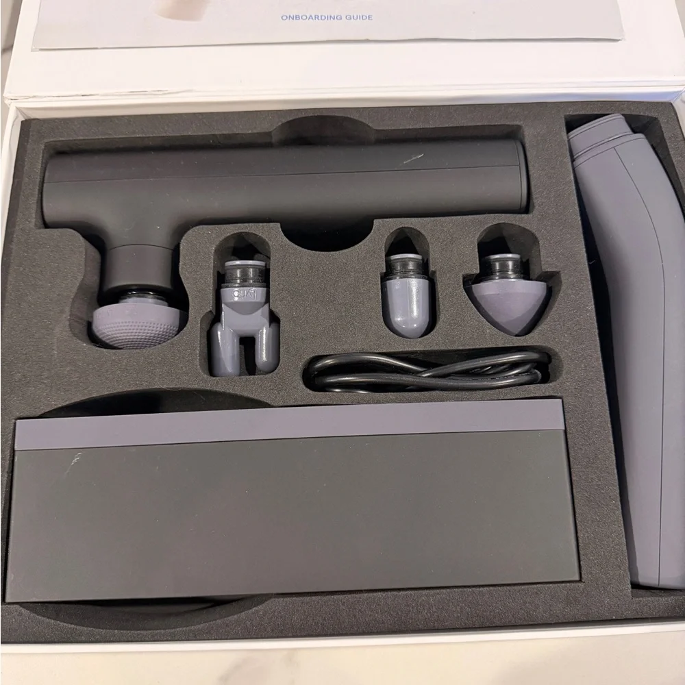 Lyric Massage Gun Set - Black and Gray - Picture 2 of 4